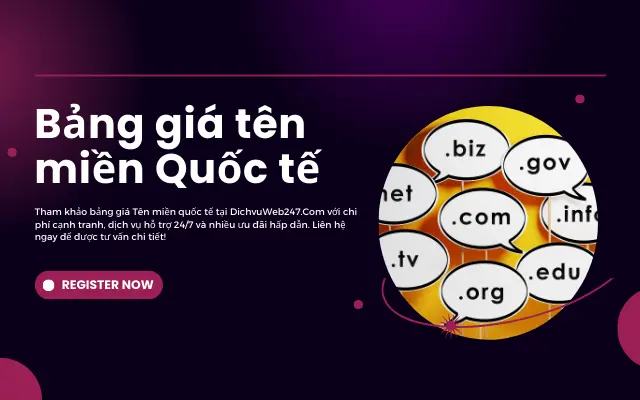 Tên miền quốc tế
