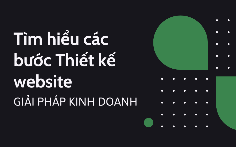 Các bước thiết kế website
