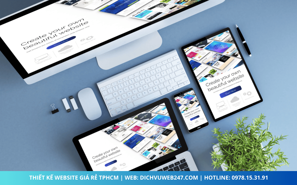 Thiết kế website giá rẻ TPHCM
