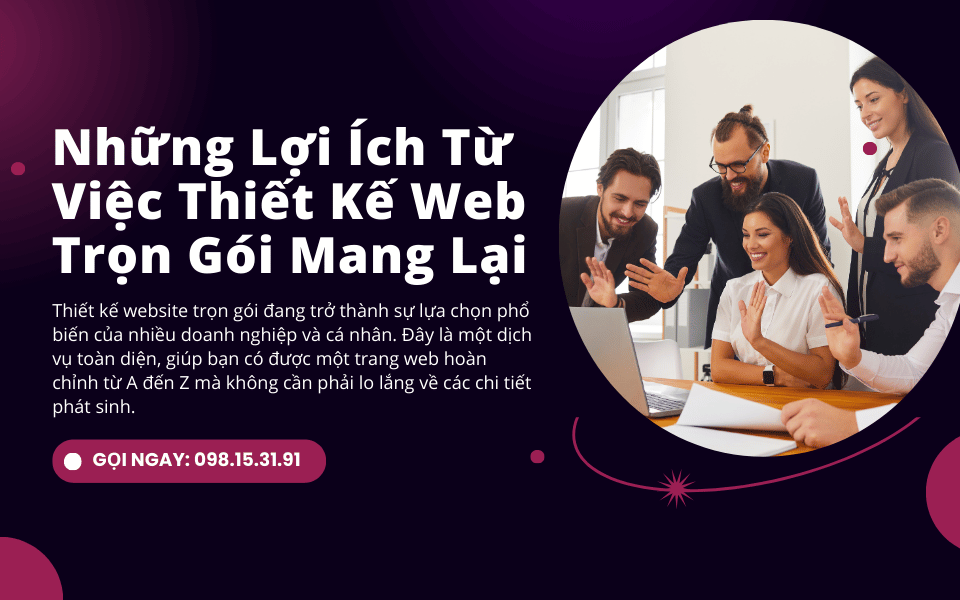 Thiết Kế Website Trọn Gói Giá Rẻ Nhất Hiện Nay | Dichvuweb247.com