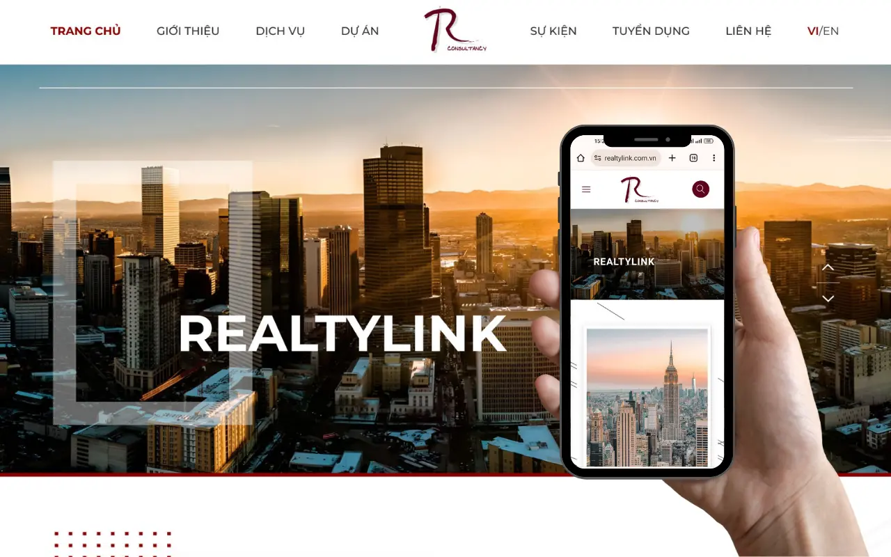 Mẫu Giao Diện Website Xây Dựng
