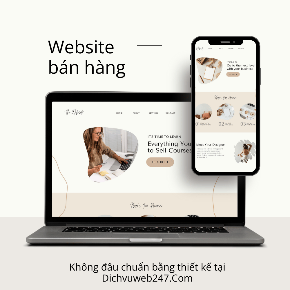 Mẫu Giao Diện Website Bán Hàng
