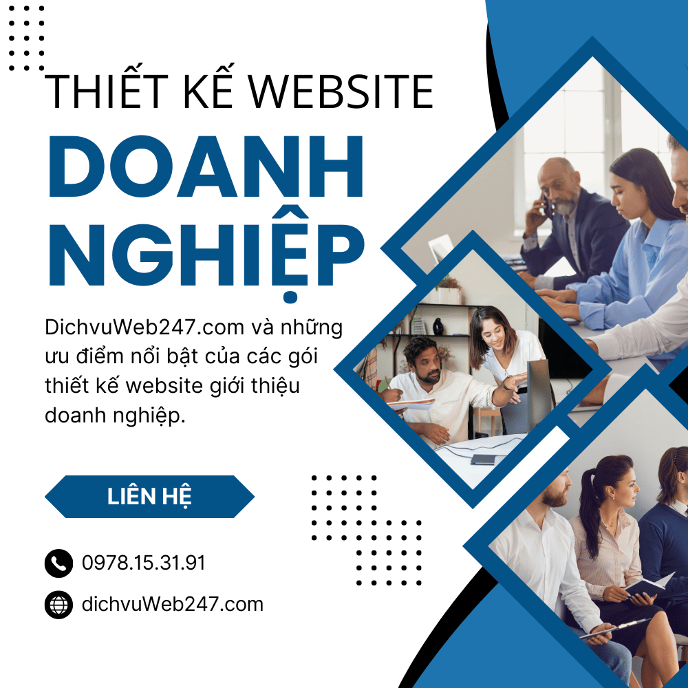 Mẫu website giới thiệu doanh nghiệp